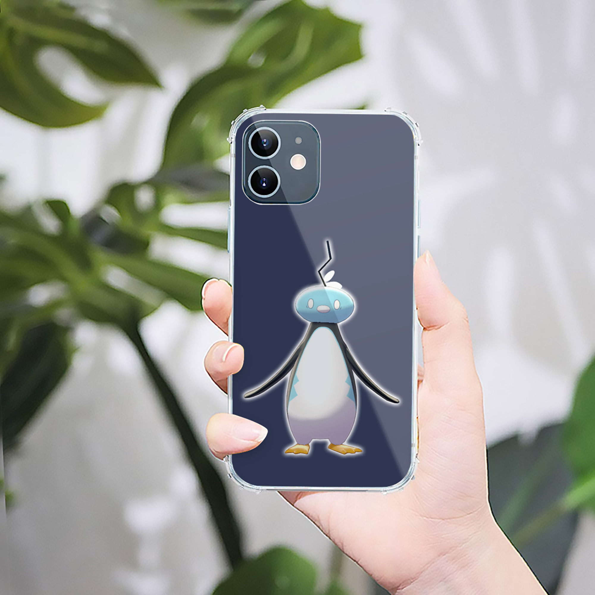 （画像用） ポケットモンスター Pokémon 【iPhone 12シリーズ対応】透明スマホケース（クリアソフトケース）